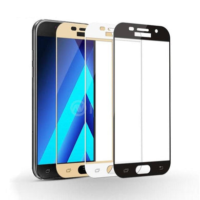 Samsung Galaxy J7 Pro J730 Full Covered Tempered Glass Screen Protector - Polar Tech Australia