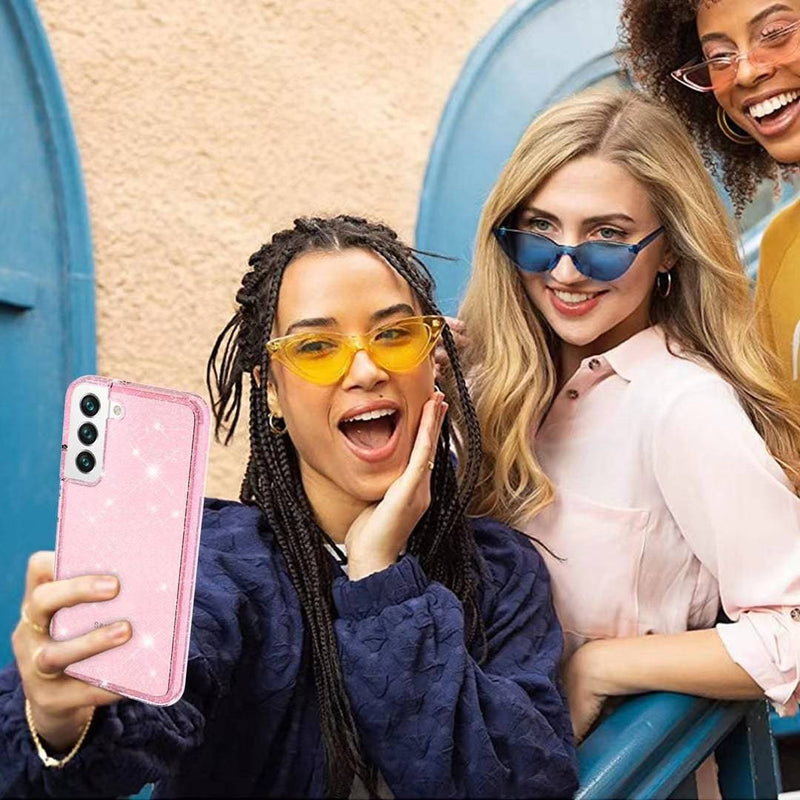 Cargue la imagen en el visor de la galería, Samsung Galaxy Note 20 / Note 20 Ultra Ultimake Glitter Star Flash Clear Transparent Case - Polar Tech Australia
