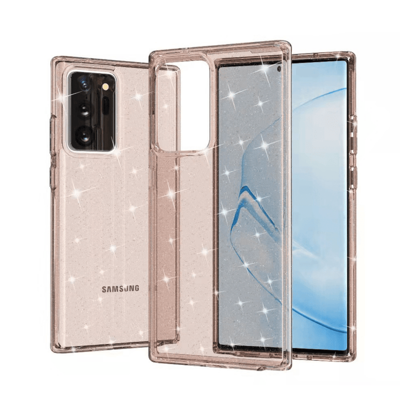 Cargue la imagen en el visor de la galería, Samsung Galaxy Note 20 / Note 20 Ultra Ultimake Glitter Star Flash Clear Transparent Case - Polar Tech Australia
