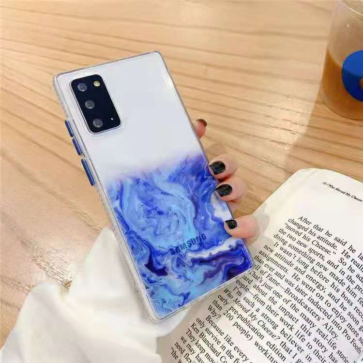 Chargez l&#39;image dans la visionneuse de la galerie, Samsung Galaxy S21 / Plus / Ultra TPU Transparent Cloud Paint Soft Rubber Case - Polar Tech Australia
