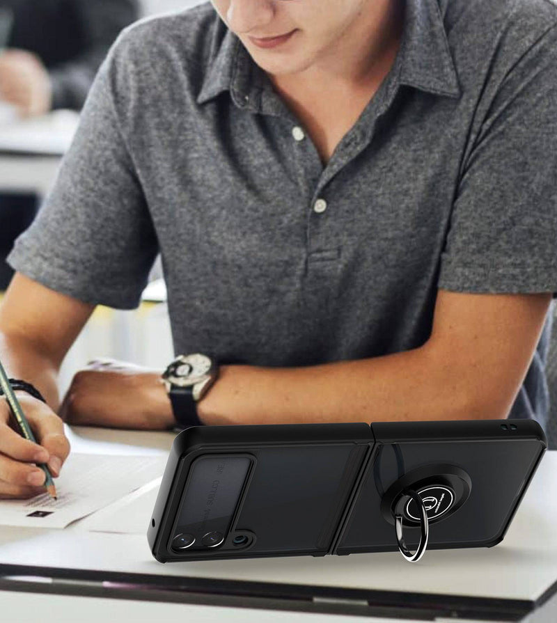 Cargue la imagen en el visor de la galería, Samsung Galaxy Z Flip 4 5G (SM-F721) Magnet Ring Holder Case - Polar Tech Australia
