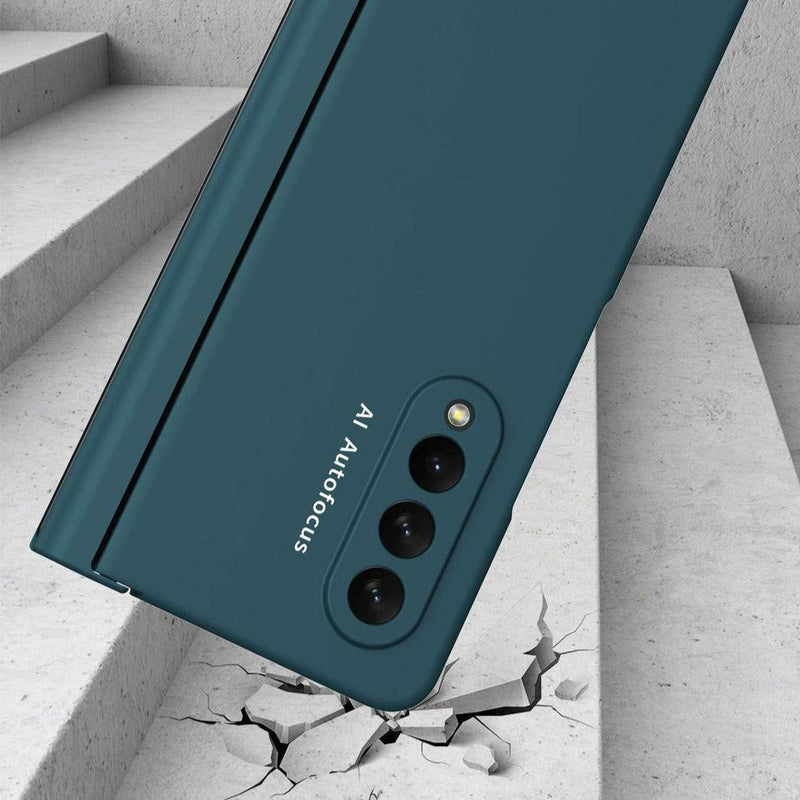 Cargue la imagen en el visor de la galería, Samsung Galaxy Z Fold 4 5G (SM-F936) 360 Degree Full Covered Protection Transparent Hard Shell Case (Built-In Glass Protector) - Polar Tech Australia
