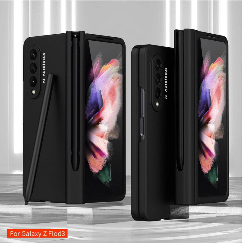 Cargue la imagen en el visor de la galería, Samsung Galaxy Z Fold 3 5G (SM-F926) 360 Degree Full Covered Protection Transparent Hard Shell Case (Built-In Glass Protector) - Polar Tech Australia
