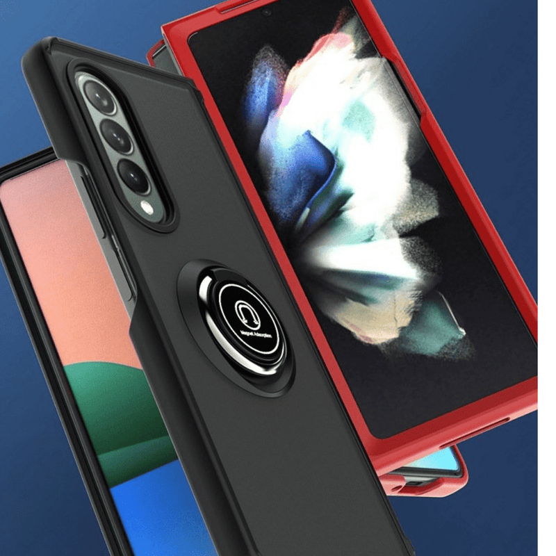 Cargue la imagen en el visor de la galería, Samsung Galaxy Z Fold 3 5G (SM-F926) Magnet Ring Holder Case - Polar Tech Australia
