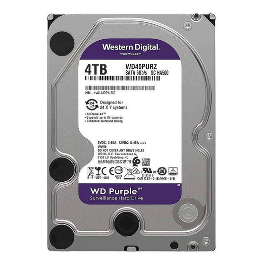 Western Digital WD 4TB Purple Surveillance Hard Drive - Polar Tech Australia