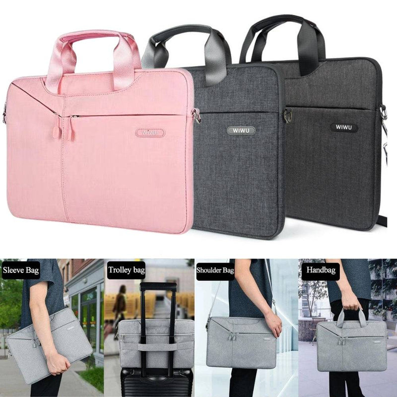 Chargez l&#39;image dans la visionneuse de la galerie, WIWU City Commuter Bag Universal MacBook/Microsoft Surface/Laptop Business Carry Bag Case Sleeve - Polar Tech Australia
