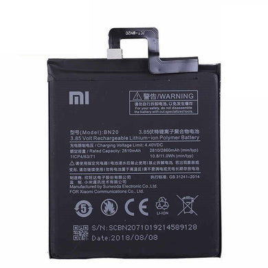 XIAOMI Mi 5C Replacement Battery (BN20) - Polar Tech Australia